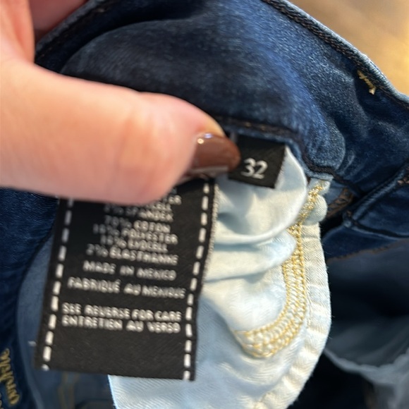 7 For All Mankind b(air) Denim Roxanne Ankle Jeans 32 EUC - Picture 7 of 9